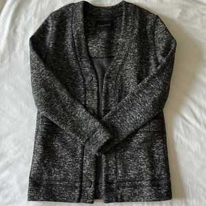Jaanuu grey button down cardigan.